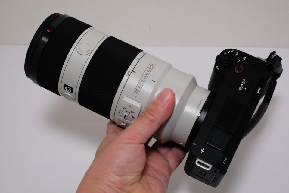 SONY FE 70-200mm F4 G OSSをレビュー！調度良いがつまった望遠ズーム