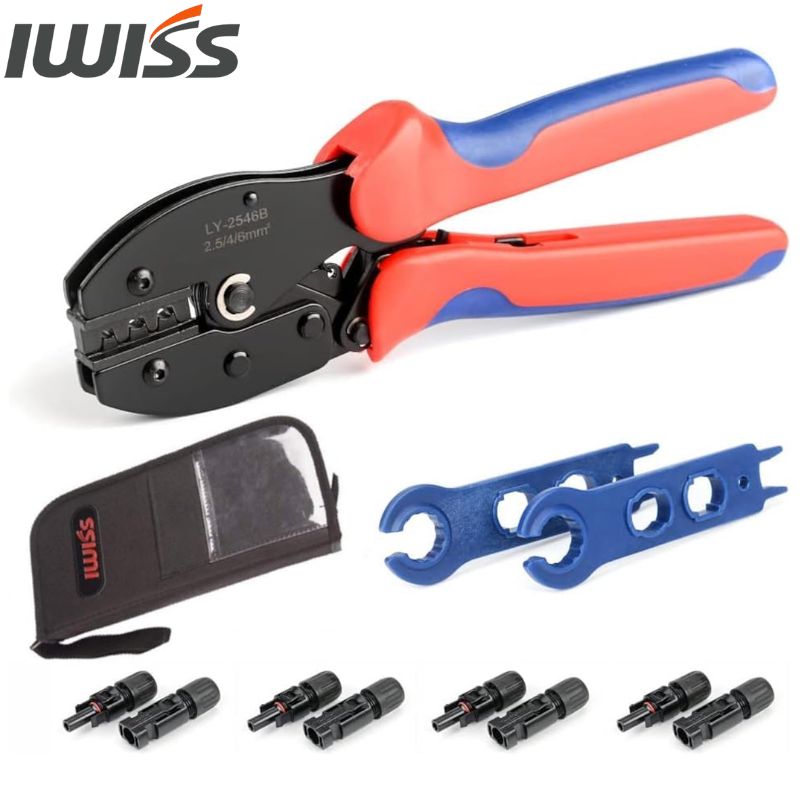 MC4ソーラー 圧着 コネクタ組立 工具 セット 2/3.5/5.5mm2 Solar PV