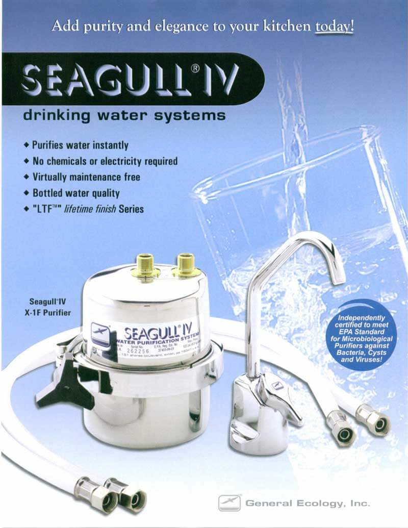 Seagull IV X-1F Drinking Water Purifier - Living In Beauty