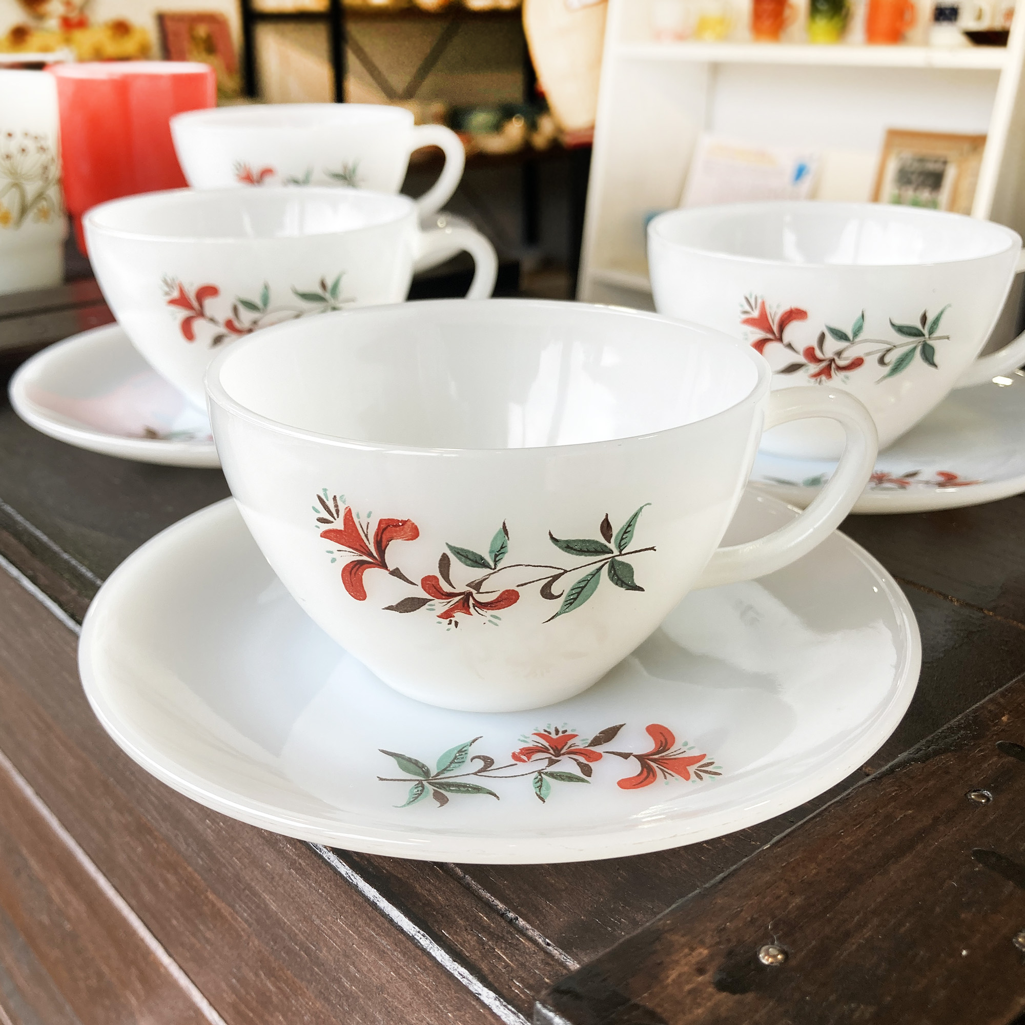 Fire-kingハニーサックルカップ＆ソーサー入荷。 | マメチコ