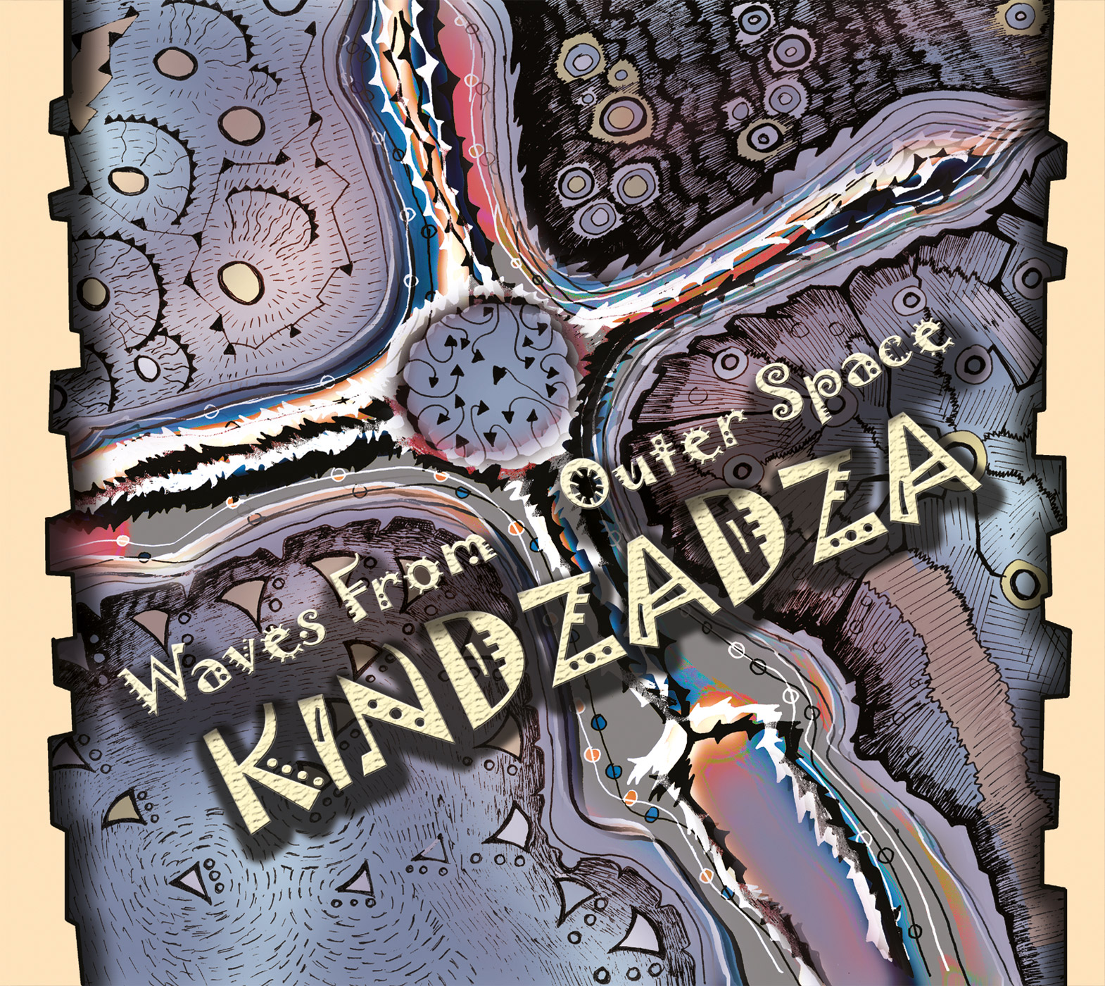 KinDzaDza - Waves From Outer Space - CD • Parvati Records