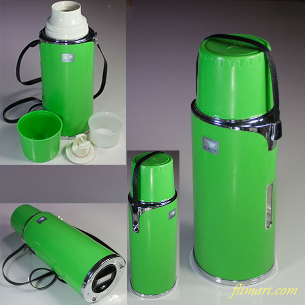 象印魔法瓶水筒緑0.55L : 昭和レトロポップ食器雑貨通販