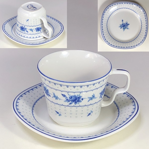 ノリタケVersatoneバーサトーンカップ&ソーサー : 昭和レトロ食器