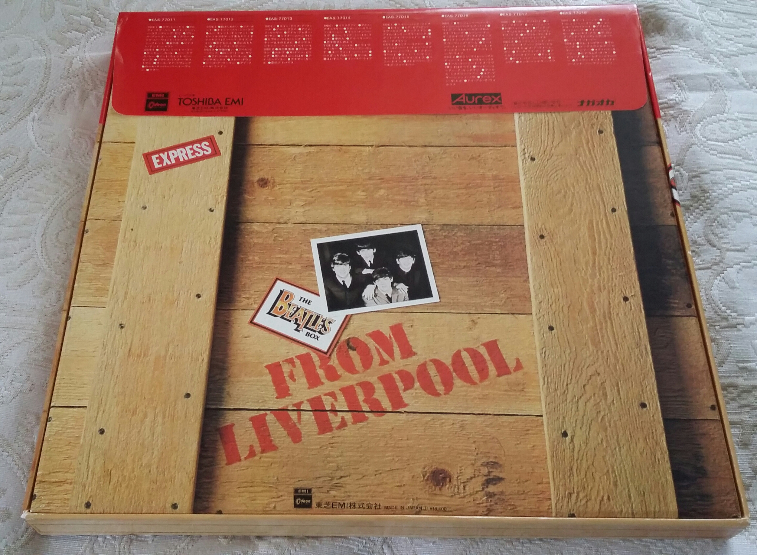 Beatles Over Nippon – “The Beatles Box: From Liverpool” 8-Disc Set