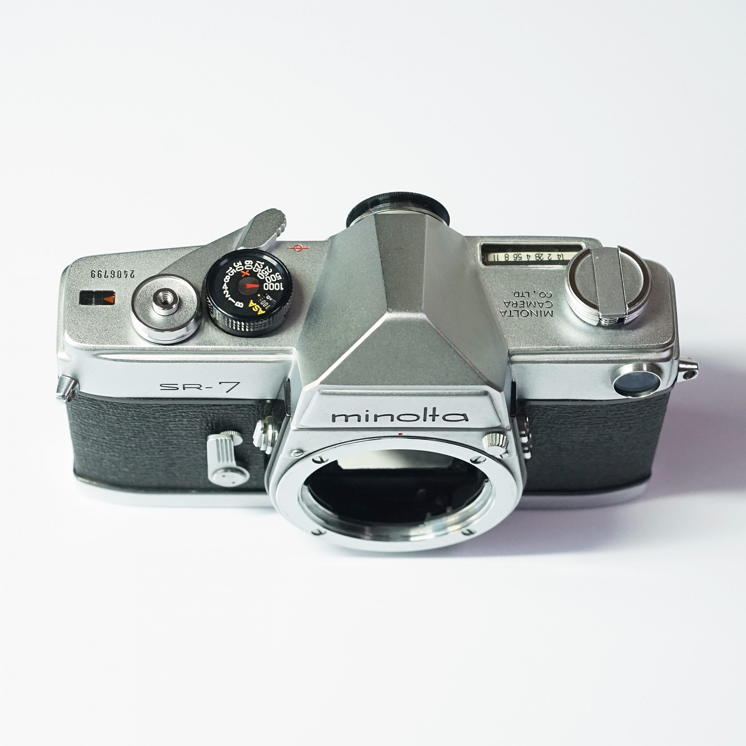 MINOLTA SR-7 ¥12,800（中古 フィルムカメラ 35mm 一眼レフカメラ