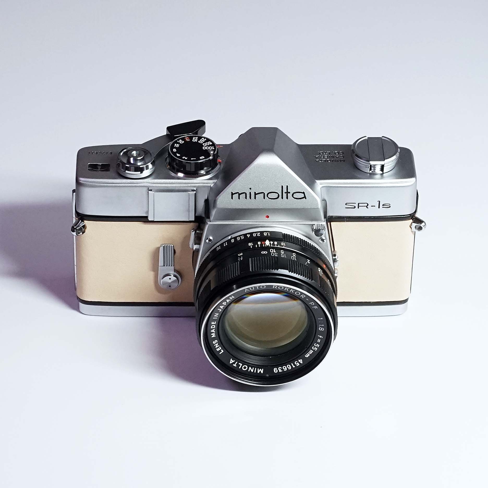 限定カラーカメラ MINOLTA SR-1s ¥13,800（中古 フィルムカメラ 35mm
