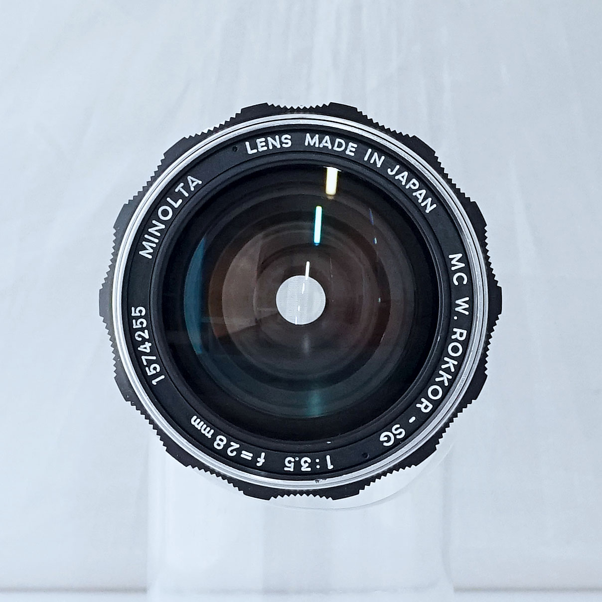 MINOLTA MC W.ROKKOR-SG 28mm F3.5 ¥8,800（中古 SRマウント