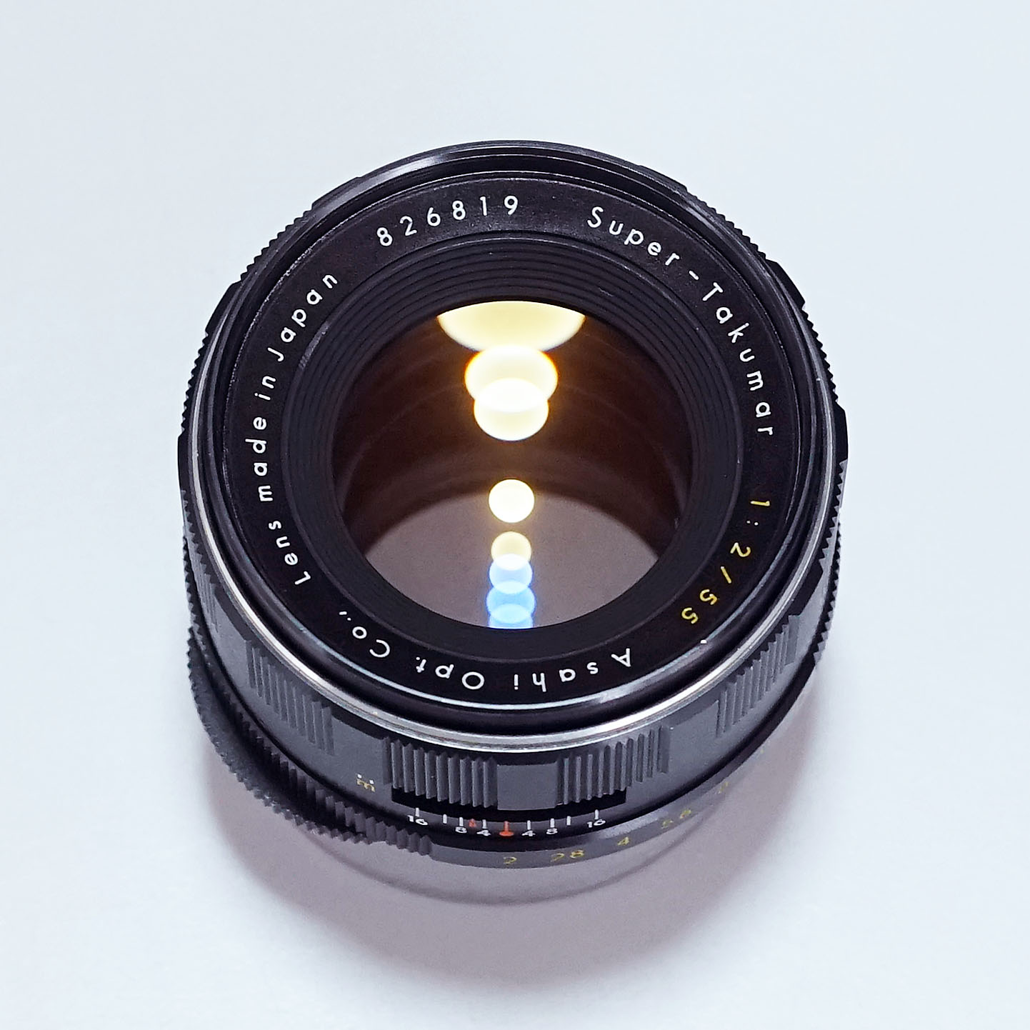 売り切れ PENTAX Super-Takumar 55mm F2 黄文字タクマー 初期型（中古