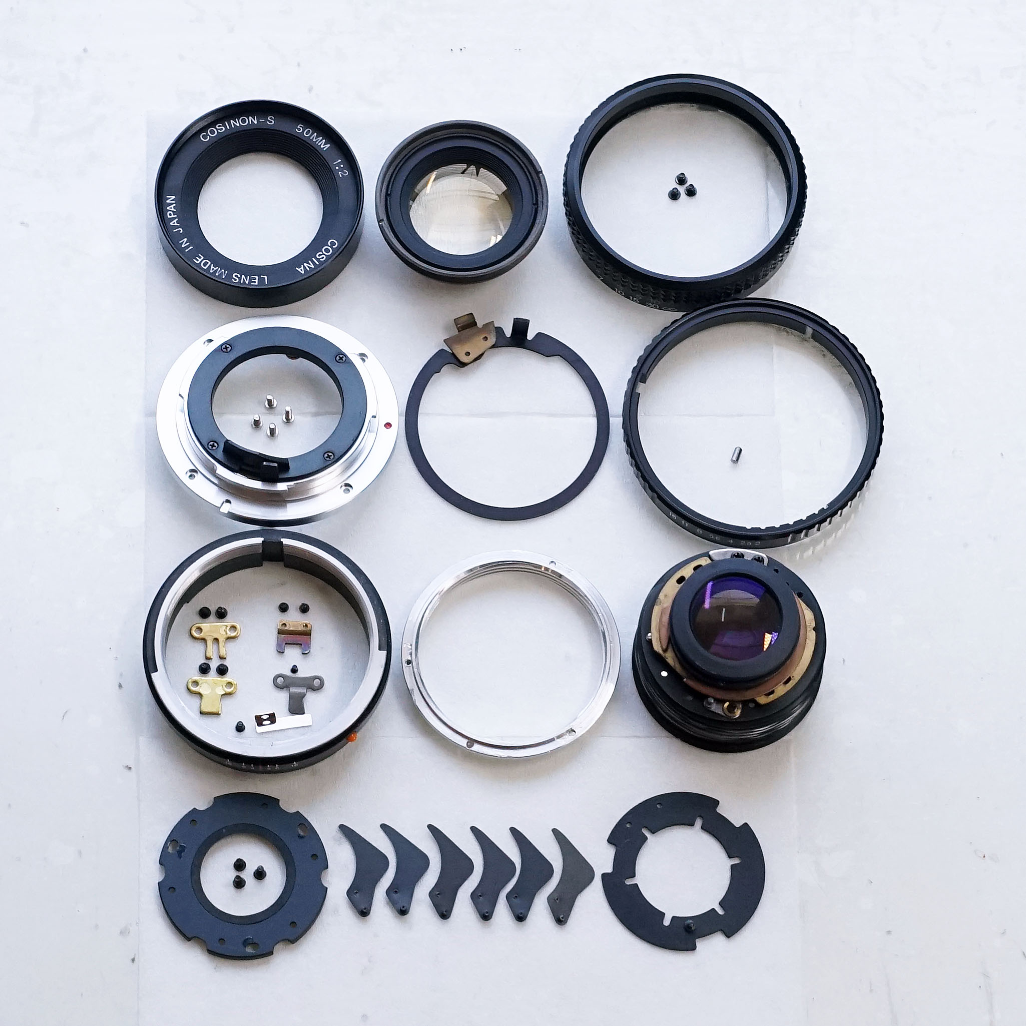 売り切れ COSINA COSINON-S 50mm F2（中古 ペンタックスKマウント