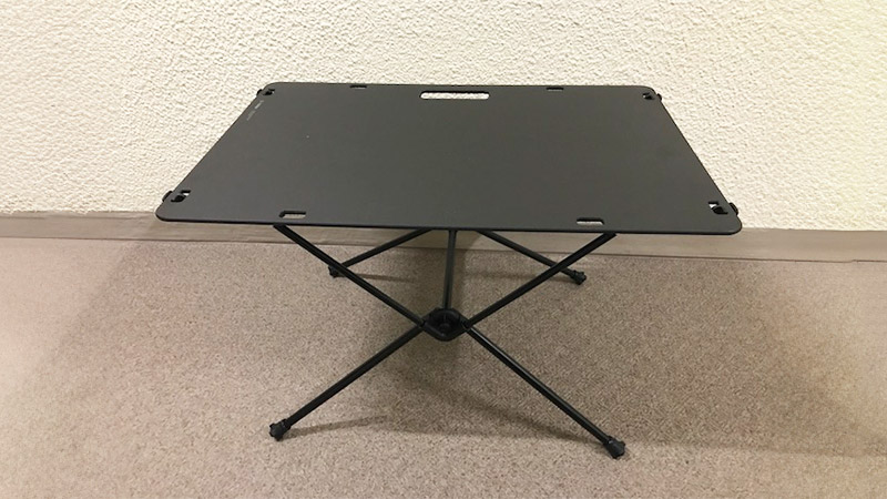 ヘリノックスのテーブルワン！ソリッドトップ・ワークトップがオススメ！