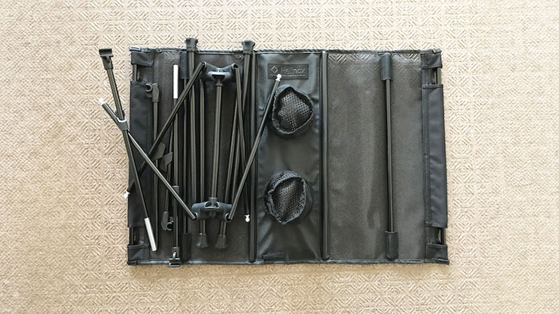 ヘリノックスのブラックアウトカラーは廃盤!?テーブルワン・コットが