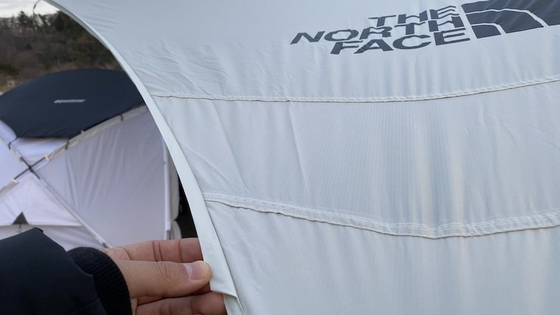 五角形が特徴の美しいタープTHE NORTH FACE「STARP」をレビュー！