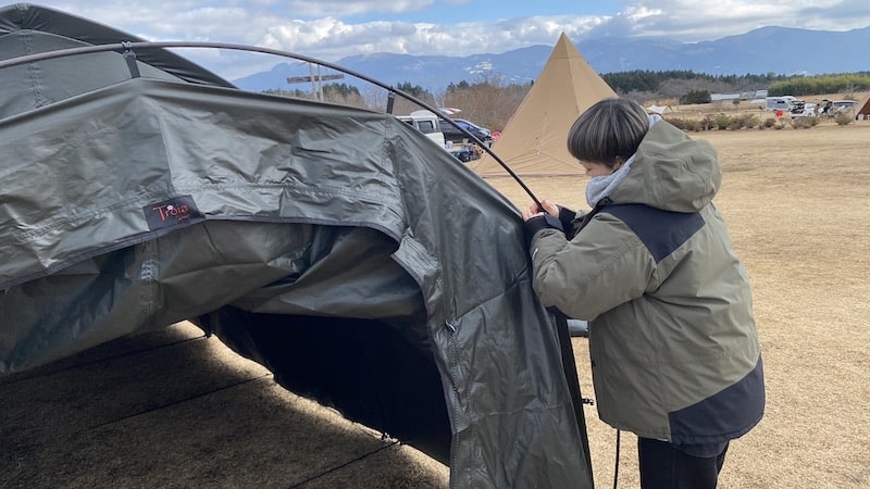 Troia（トロイ）の新作テント「ガレオン（ギャレ男）」をレビュー