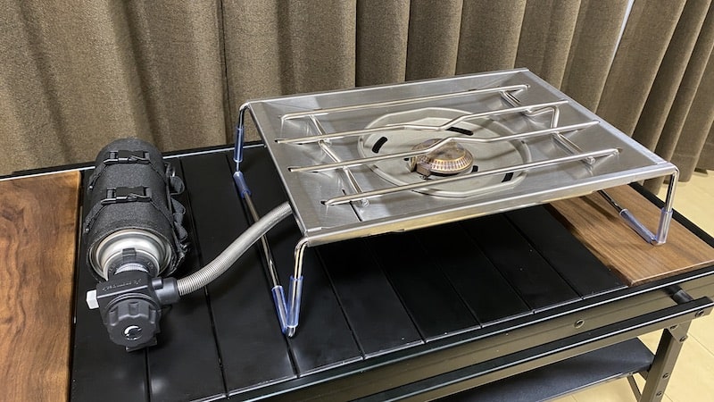 スノーピークのフラットバーナーはカスタム必須！CB缶仕様や五徳を交換！