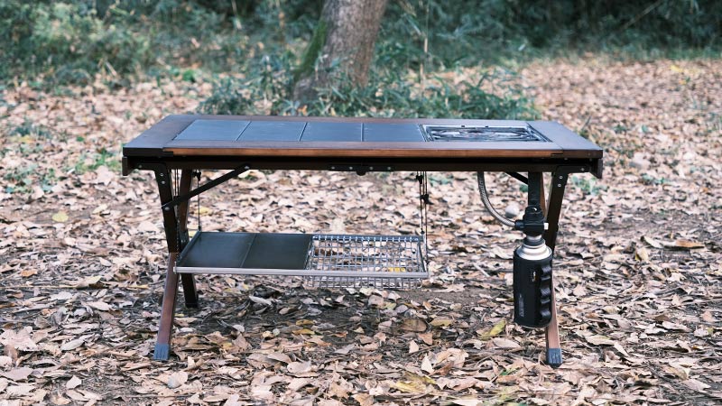 DIYいらず！高さ調整可能なIGT規格対応のテーブル下段ラック「Under