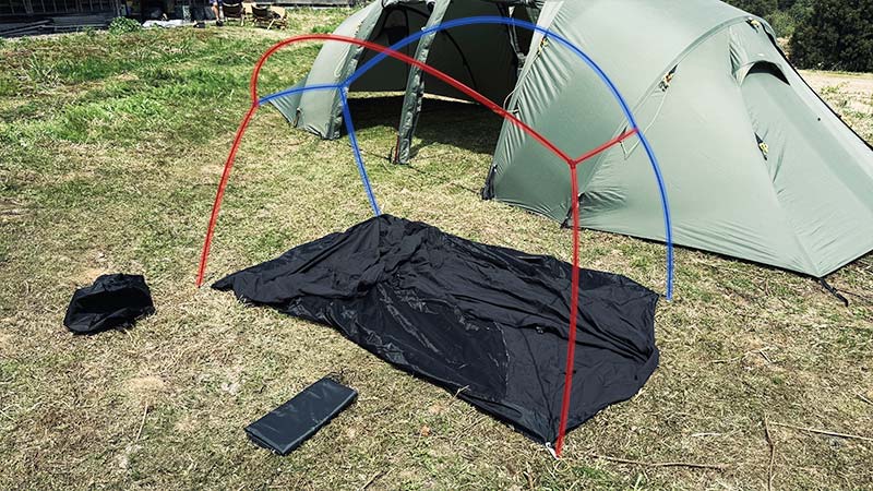 3F UL GEARのTC素材カンガルー用インナーテントが2人用に最適すぎた