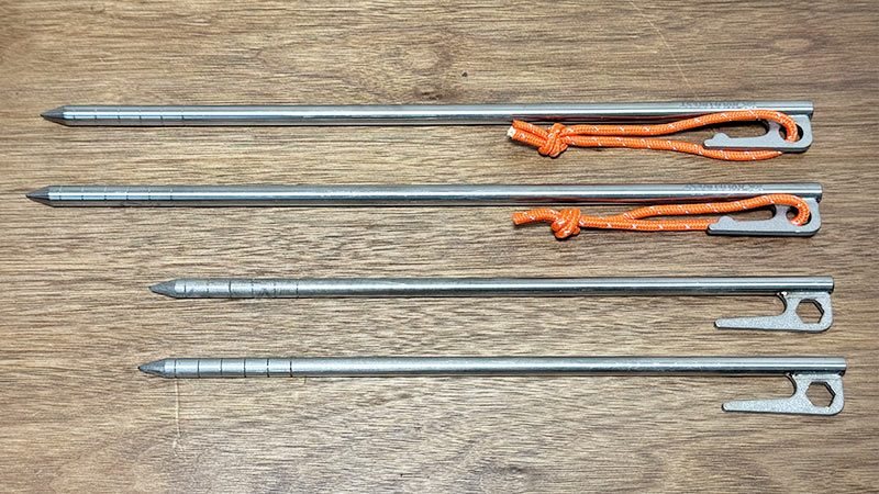 ワークマンの大人気チタンペグ25cmの実力をレビュー！買えない時の解決法！