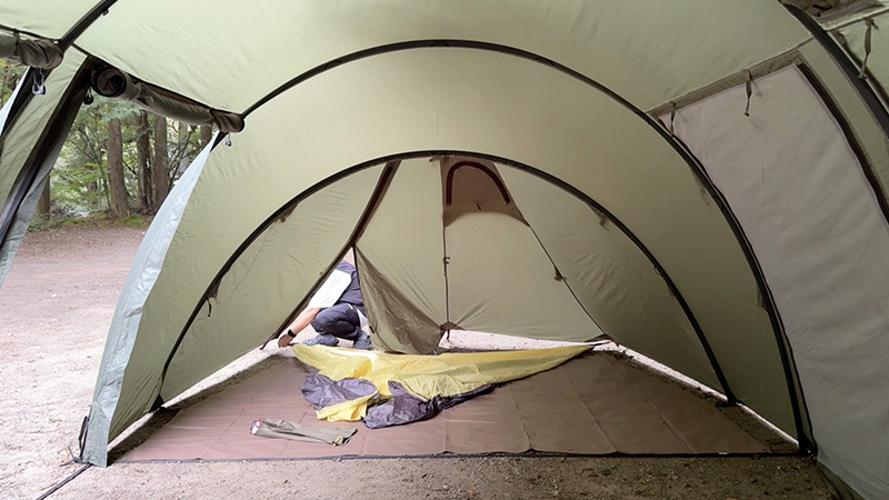 ヘルスポートのバルホールをレビュー！インナーテント設置しても広々