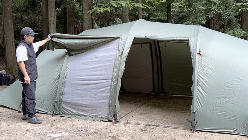 ヘルスポートのバルホールをレビュー！インナーテント設置しても広々