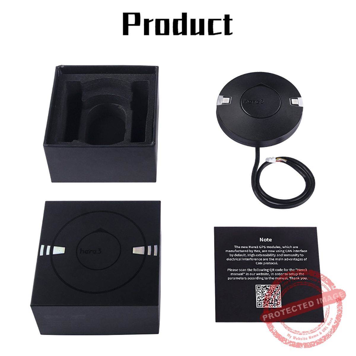 Here 3 CAN GNSS - World Drone Market