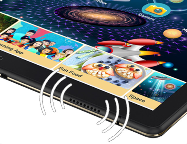 Lenovo Tab P10 － 美しい筐体に4スピーカー！バランスの取れた