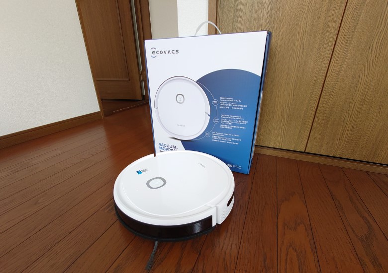 ECOVACS DEEBOT U2 Proの実機レビュー － 吸引清掃+水拭きの1台2役の