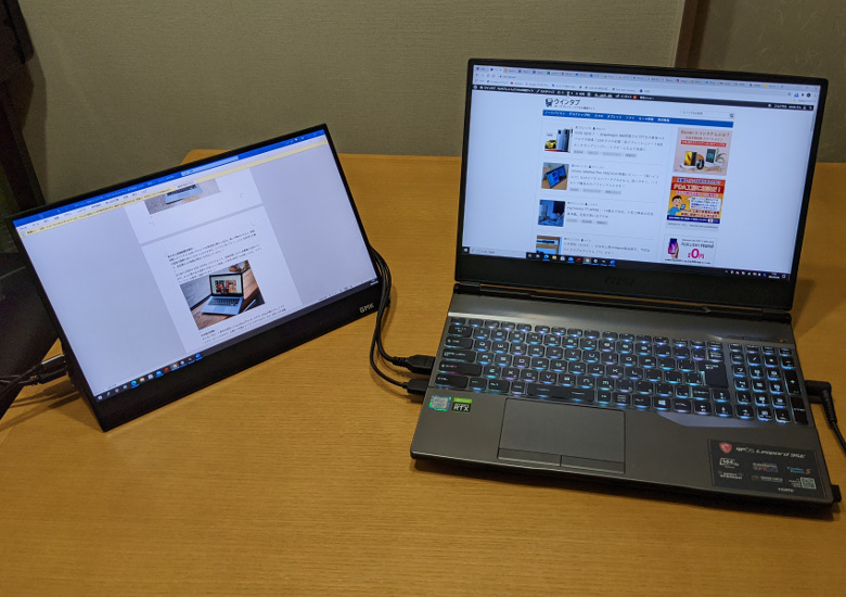 GMK KD1の実機レビュー － 14インチで4Kタッチパネル！sRGB100%の高