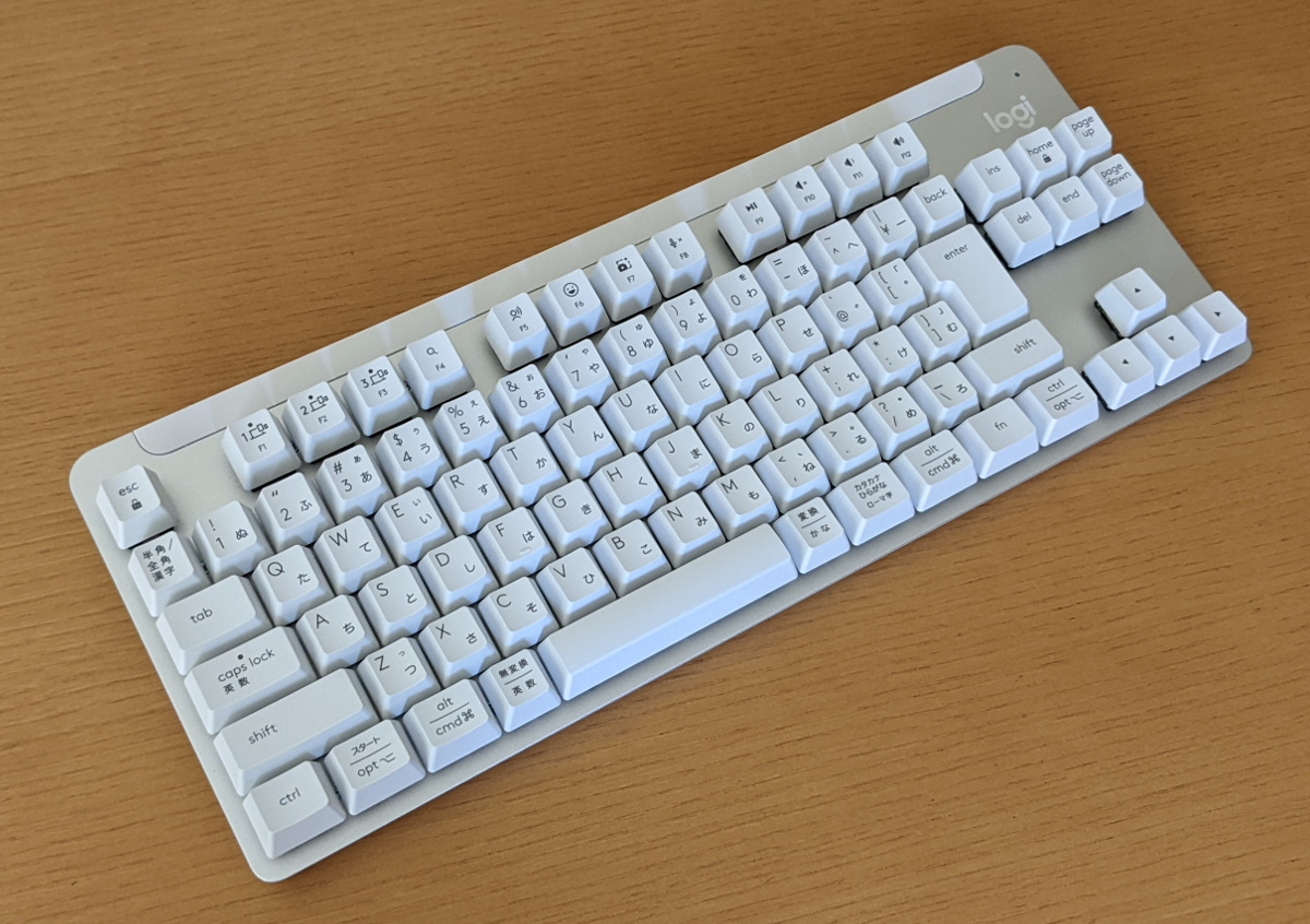 Logicool SIGNATURE K855の実機レビュー － テンキーレスでコンパクト