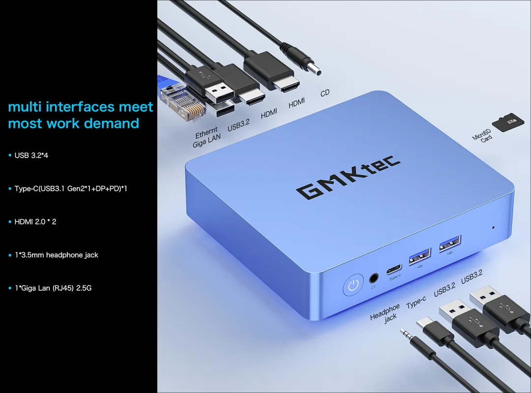 GMK NucBox 9 / NucBox 10 － CPUにRyzen 5 5600U / Ryzen 7 5800Uを