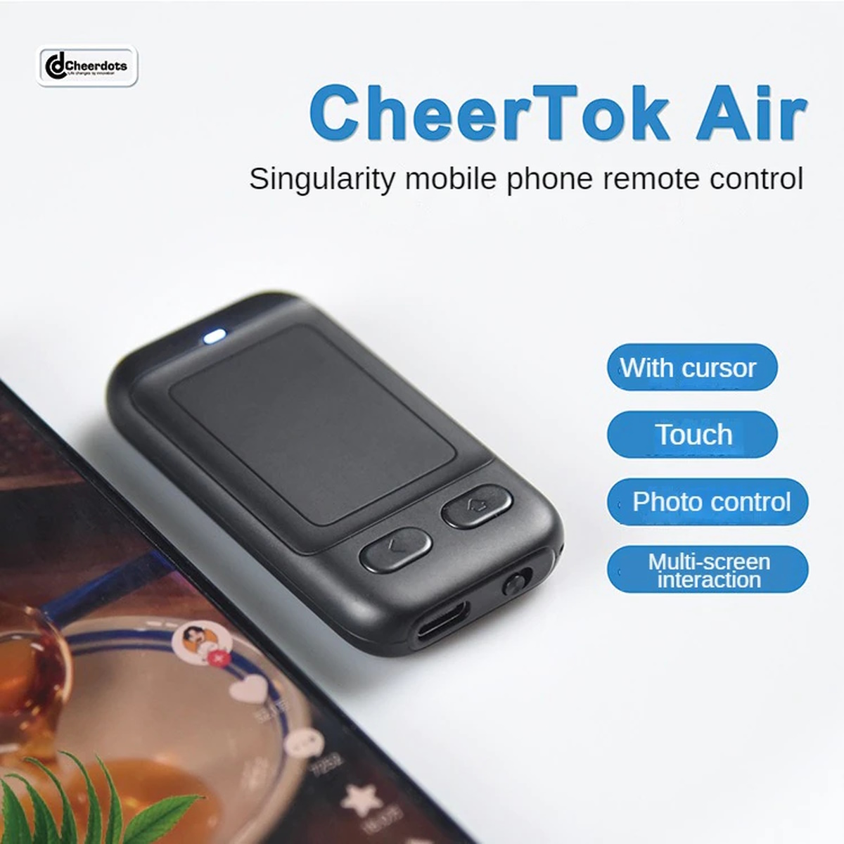 CheerTok レビュー － プレゼンに活躍できる多機能なタッチパッド付き