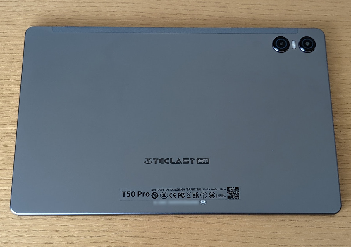 Teclast T50 Pro レビュー － Helio G99搭載、Teclastの最上位