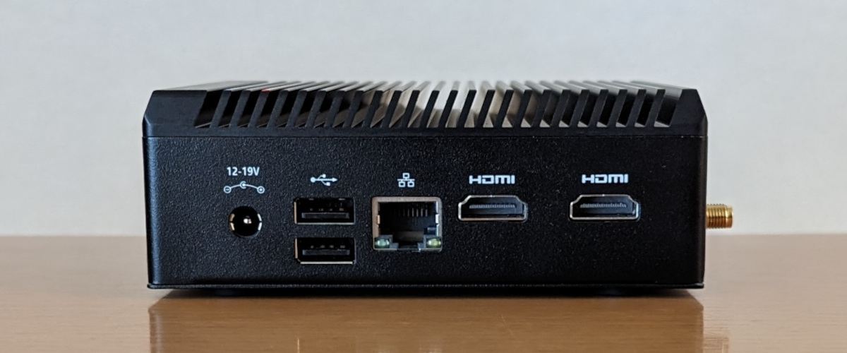 MINIX NEO Z100-0db レビュー － Intel N100搭載で「ファンレス＝無音