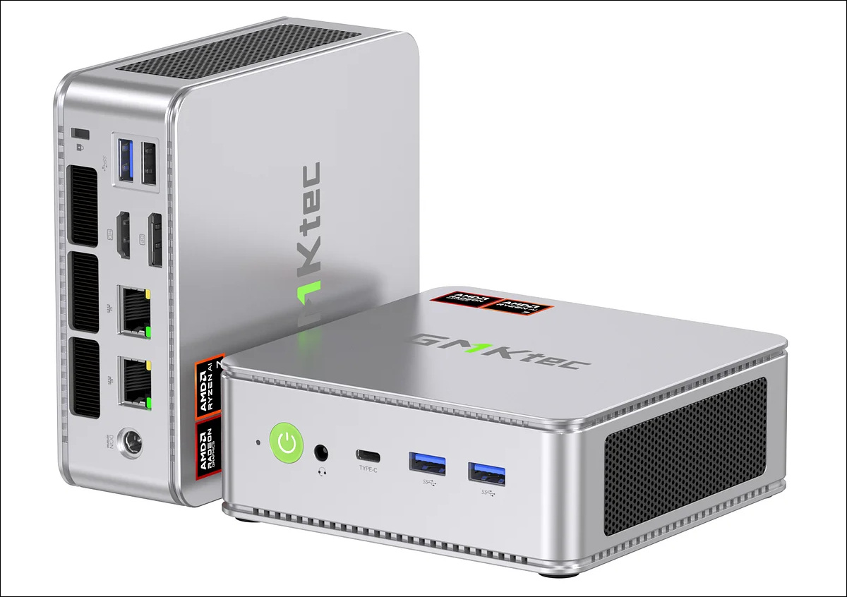 GMK NucBox K8 － Ryzen 7 8845HSを搭載する高性能ミニPC