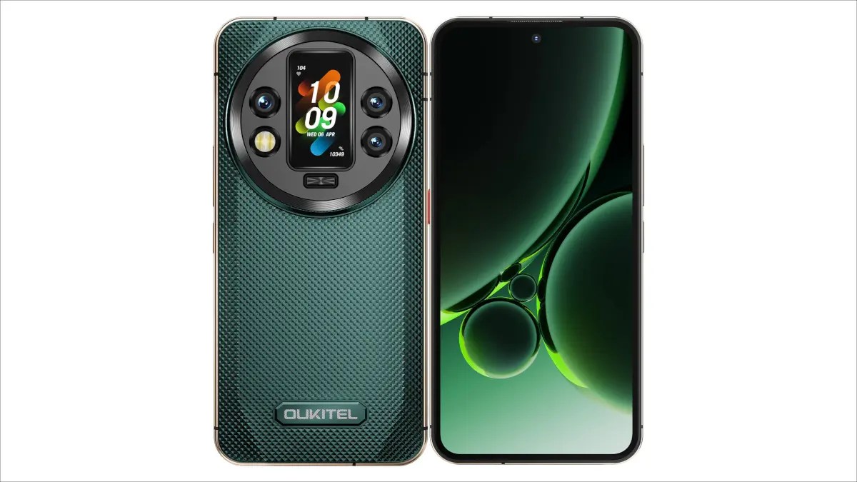 OUKITEL WP200 Pro － 背面サブディスプレイがイヤホンやスマート