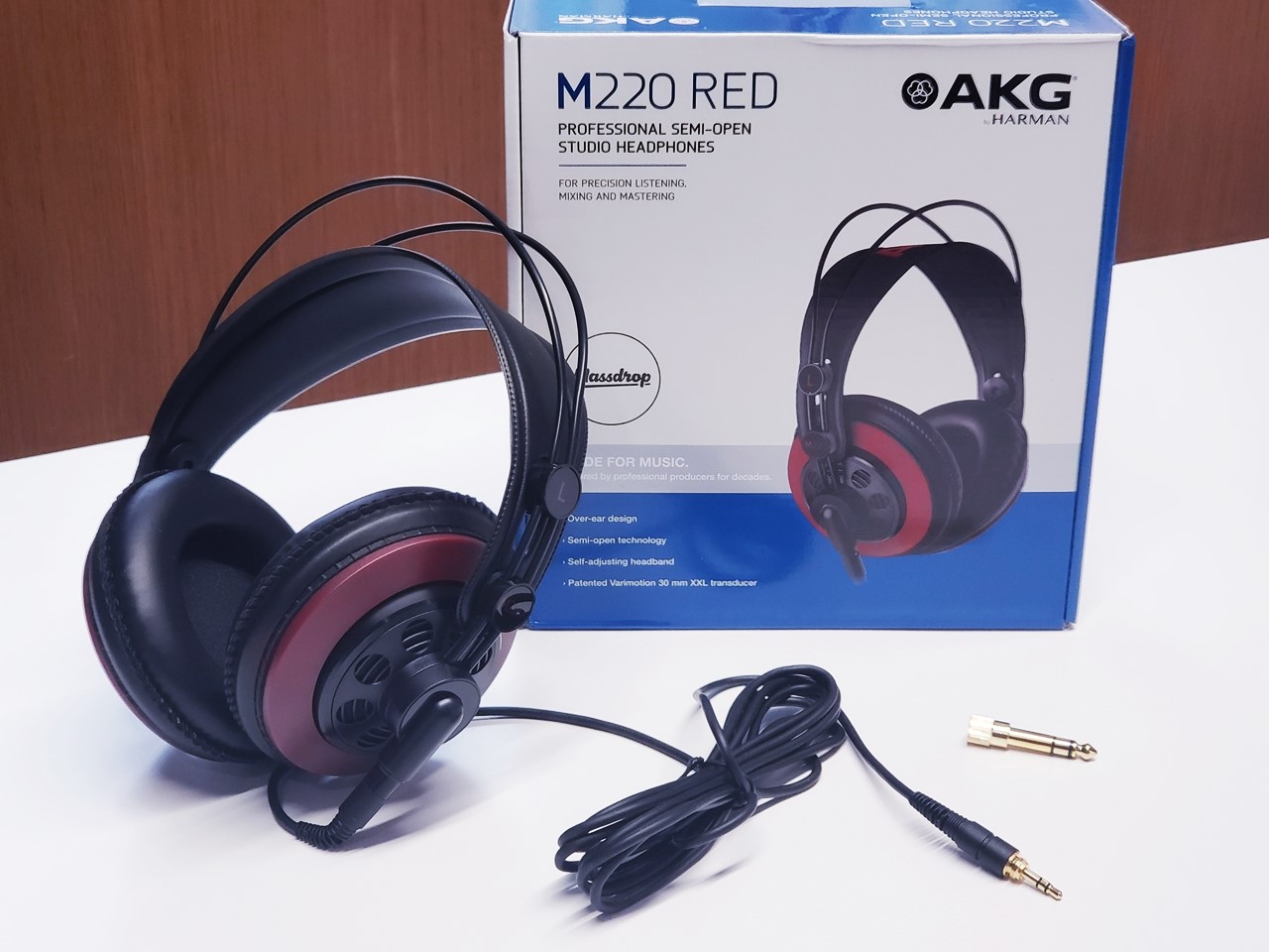 AKG M220 RED Pro Headphones Review - Funky Kit