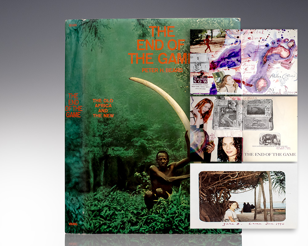 The End of the Game Peter Beard First Edition Signed