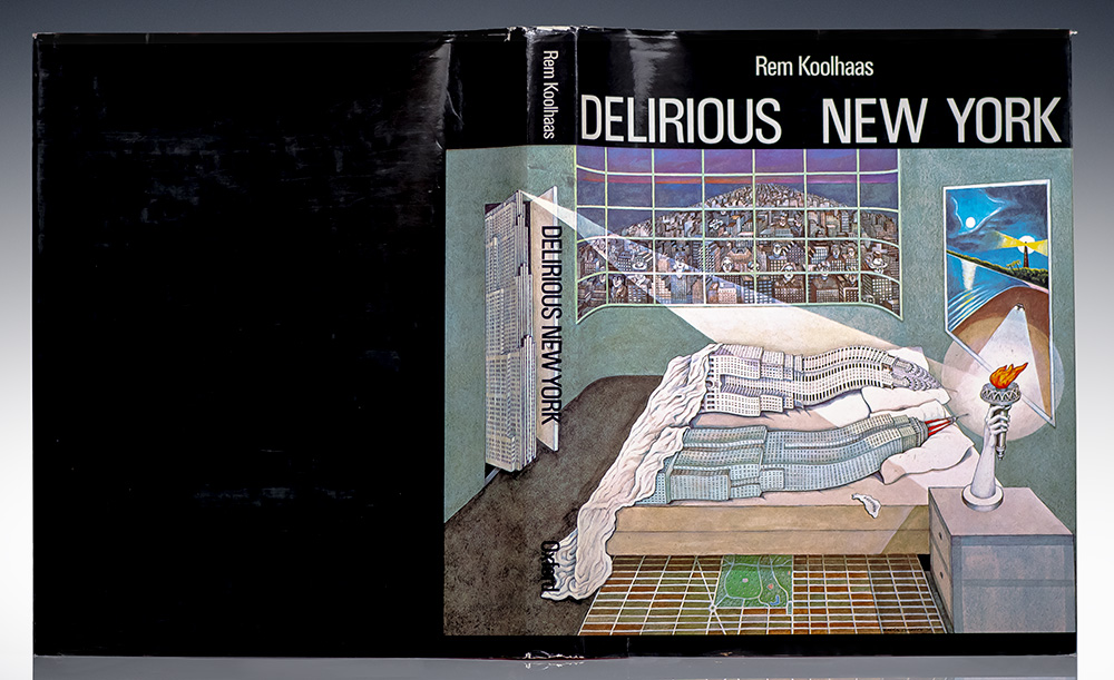 Delirious New York Rem Koolhaas First Edition Signed Rare