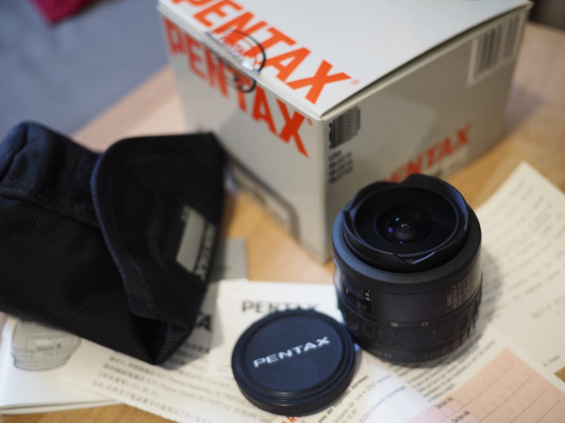 The Fish List • PENTAX-F smc FISH-EYE 1:3.5-4.5 17-28mm