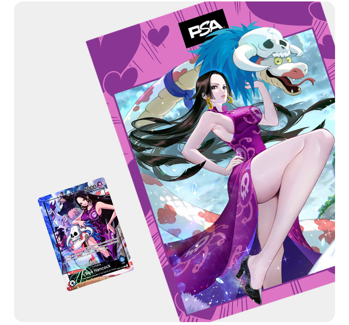 ワンピカード】PSAコレクターズクラブ入会特典で限定ハンコックが手に