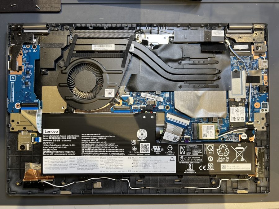 Lenovo IdeaPad Flex 5 (15ALC05) ヒンジ破損(開閉)を修理！専用接着剤