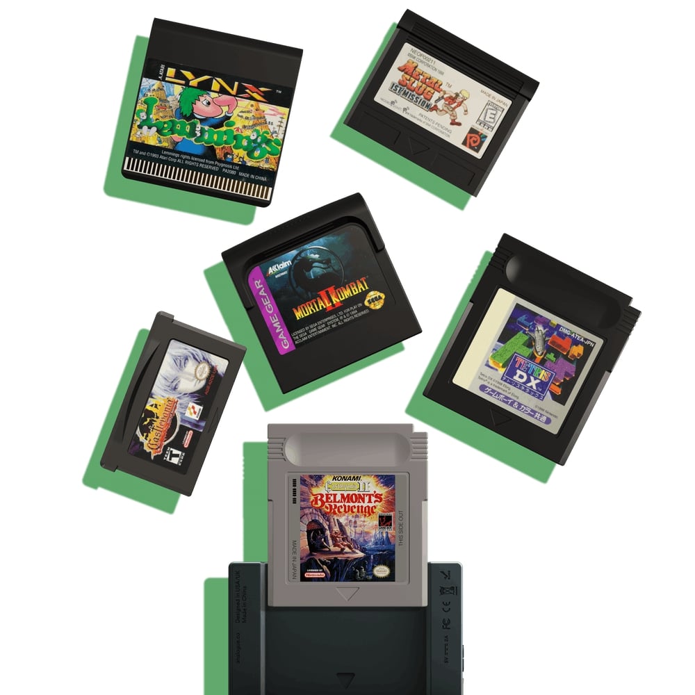 ほぼ全てのレトロ携帯ゲーム機ソフトが遊べる夢のハード「Analogue