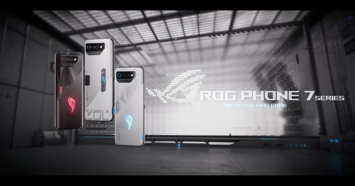 ASUSの最新ゲーミングスマホ「ROG Phone 7」「ROG Phone 7 Ultimate