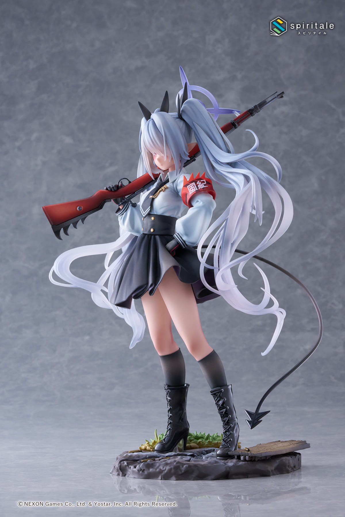 覚悟しろ！規則違反者共め！ブルアカ「銀鏡イオリ」の1/7スケール