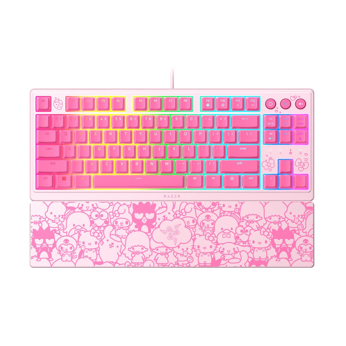 Razer to Release Sanrio Collaboration Keyboards Featuring Hello