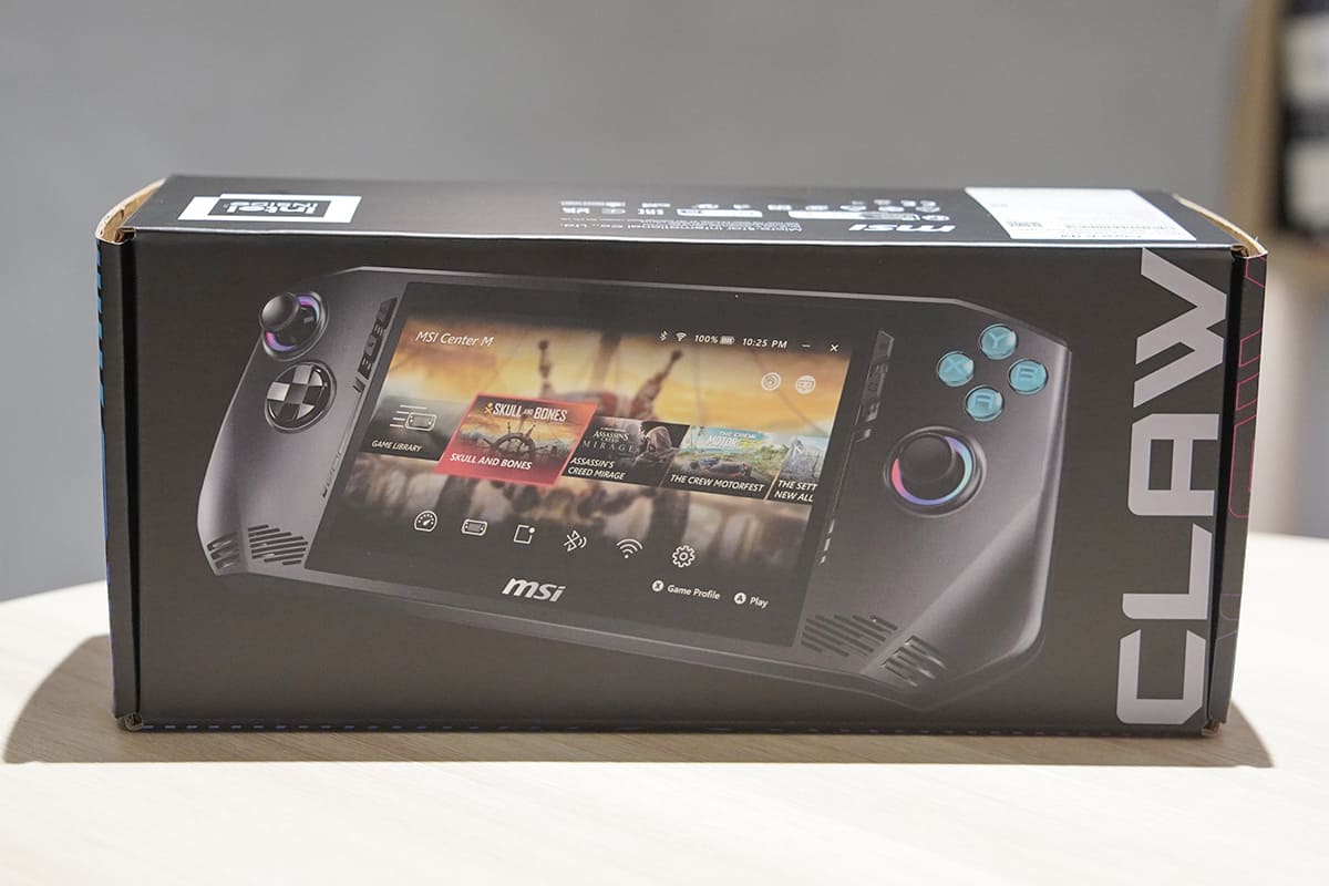 インテル入ってるMSIのポータブルゲーミングPC「Claw A1M」をレビュー