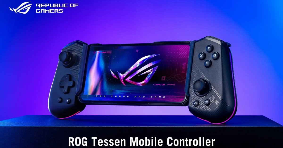 折り畳み可能なAndroid向けコントローラー「ROG Tessen Mobile