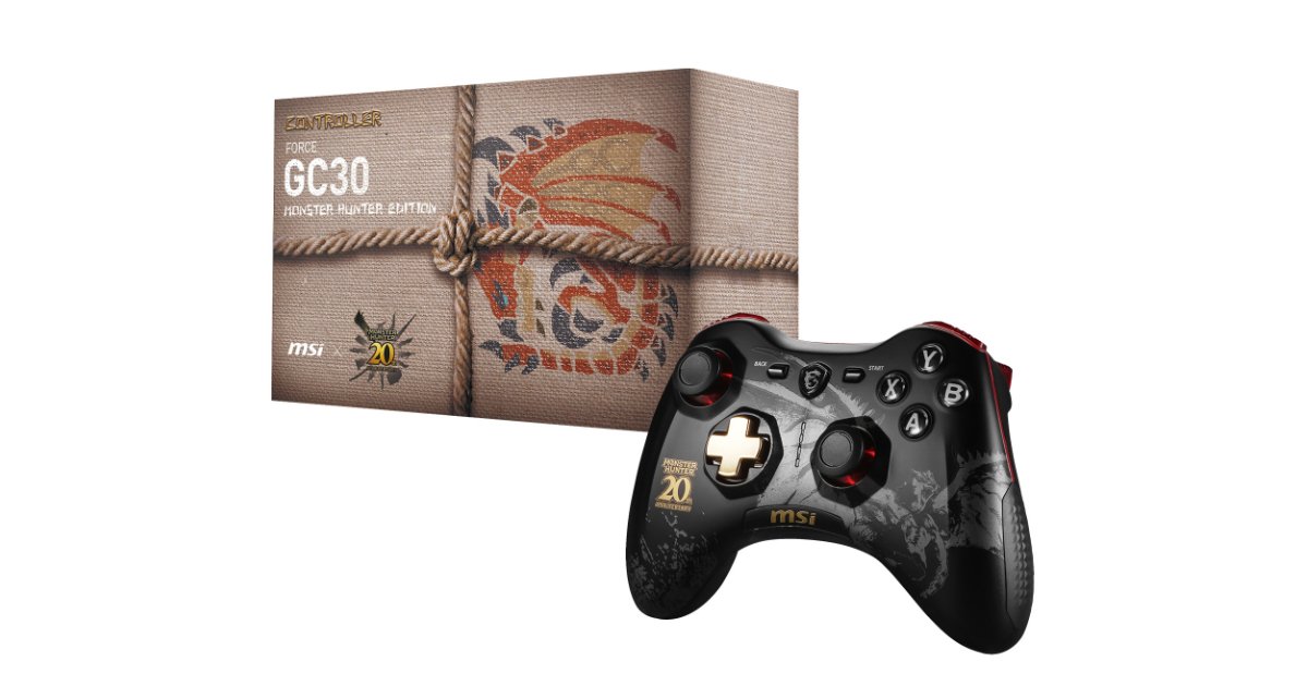 MSIとCAPCOMのコラボレーションモデル「モンスターハンター」20周年