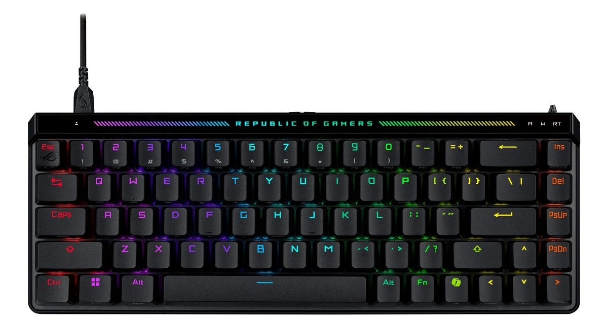 ROG's First Gaming Keyboard with Rapid Trigger, the 