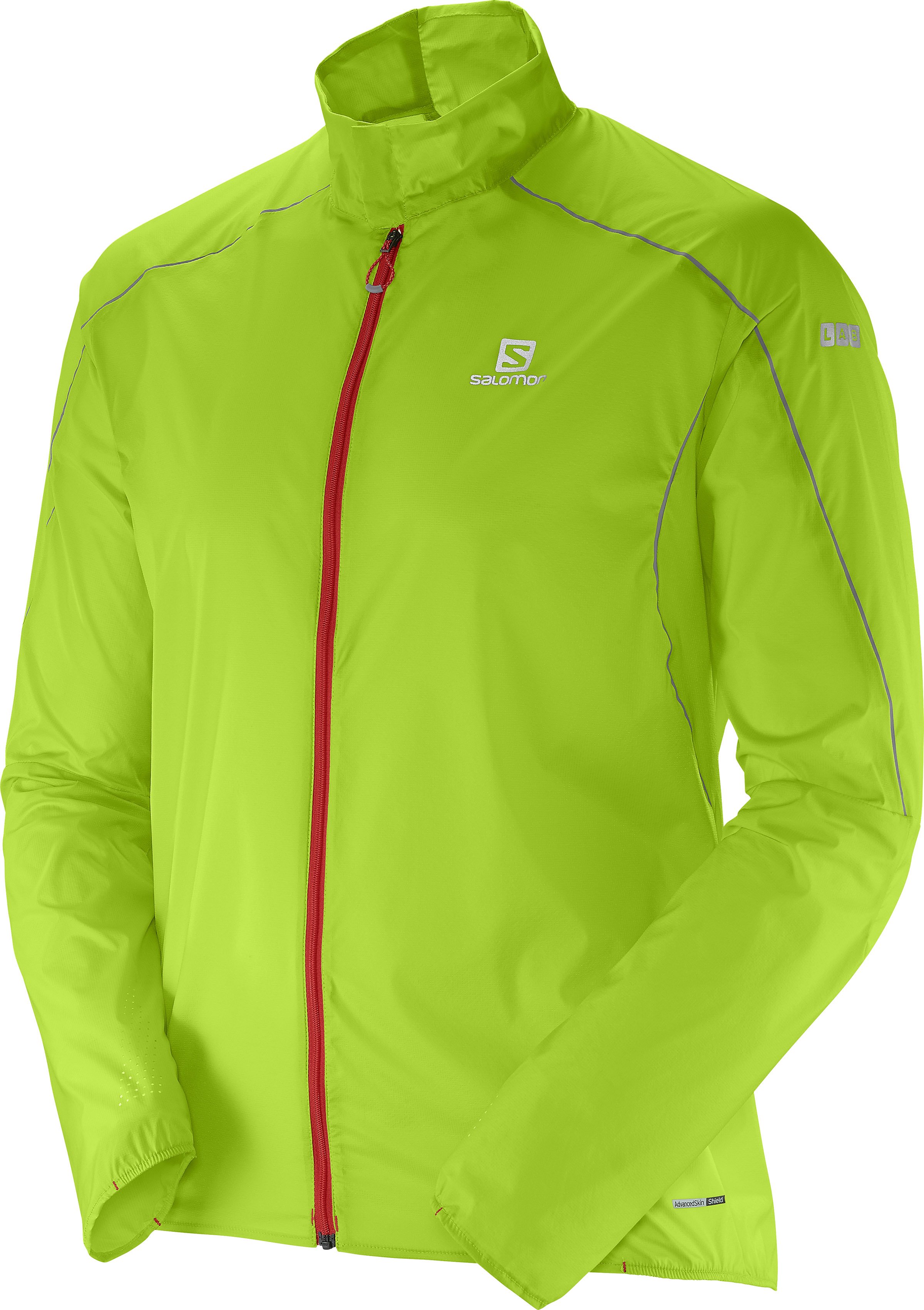 Salomon S-LAB LIGHT JACKET M GRANNY GREEN - Top4Running.com
