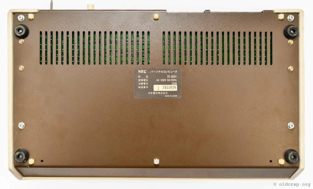 NEC PC-8001 - Old Crap Vintage Computing